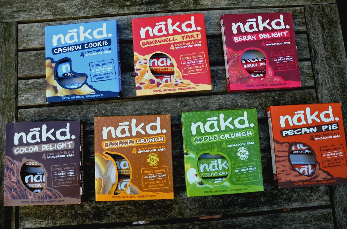 J'ai testé NAKD, le nouveau snack sain, vegan et sans gluten